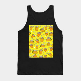 Cute cat pattern Tank Top